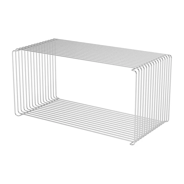 Panton Wire Extended shelf 70x34,8x34,8 cm - Chrome - Montana