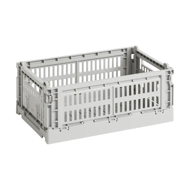 Colour Crate S 17x26.5 cm - Light grey - HAY