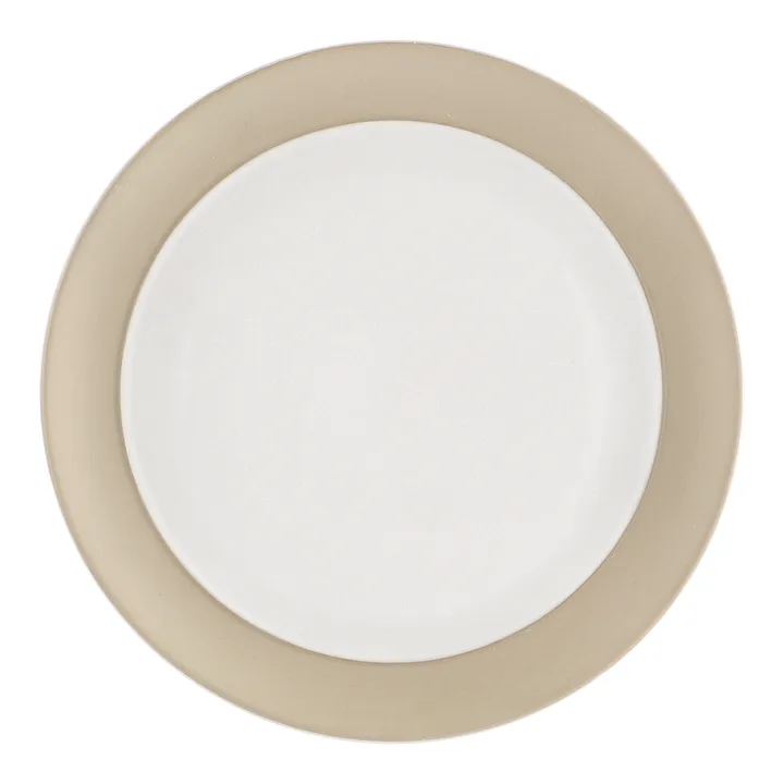 Fossil small plate Ø21 cm - White - Scandi Living