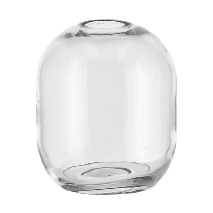 Dew vase Ø6.5x10 cm - Clear - Scandi Living
