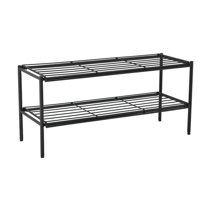 Nod shoe rack 80x30x37 cm - Black - Scandi Living