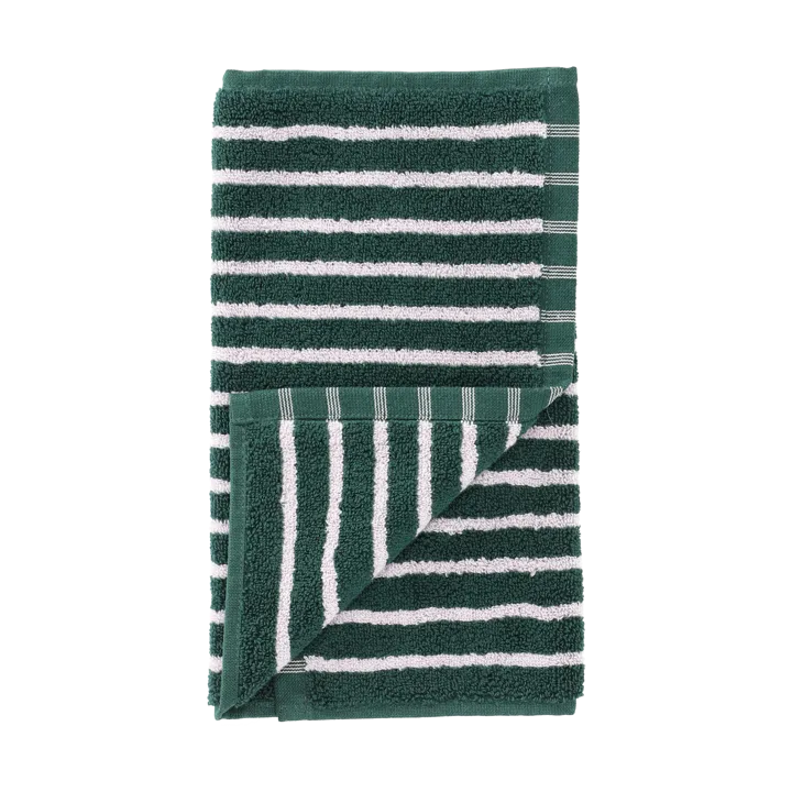 Drift towel 30x50 cm - Green-purple - Scandi Living