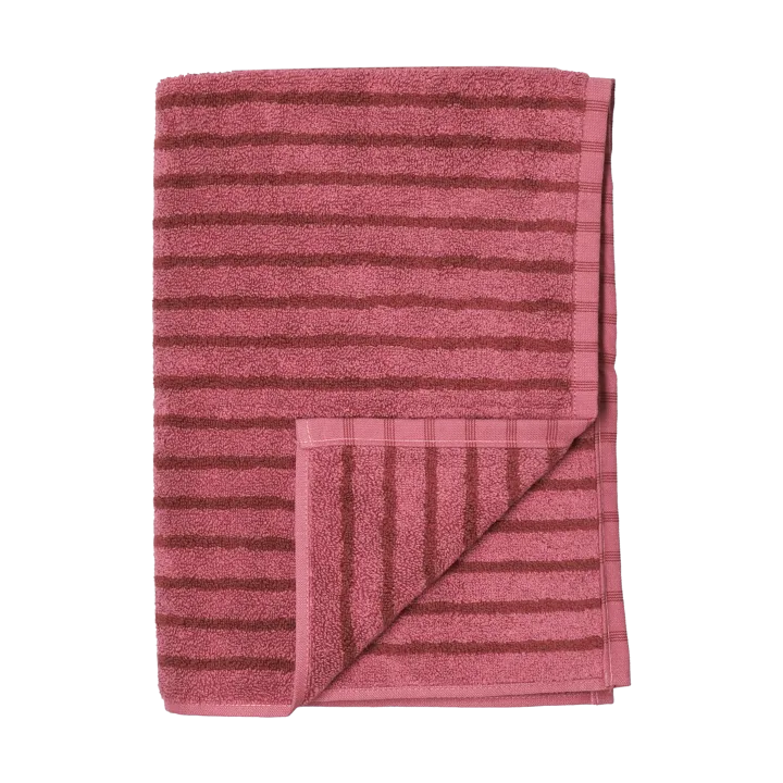 Drift bath towel 70x140 cm - Pink-red - Scandi Living
