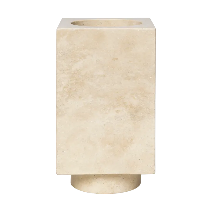 Hew vessel 21 cm - Travertine - Ferm Living