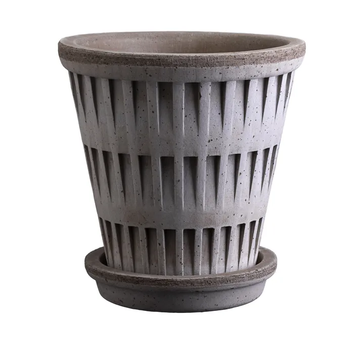 Pantheon raw pot - Grey, Ø16 cm - Bergs Potter