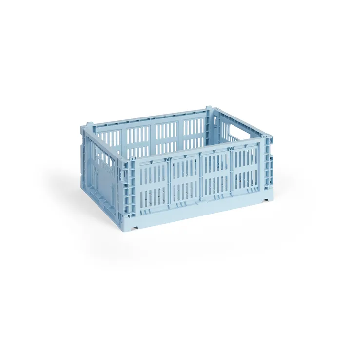 Colour Crate M 26.5x34.5 cm - Soft blue - HAY